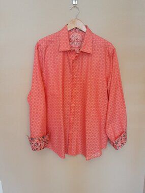 Robert Graham Floral Cuff Shirt
